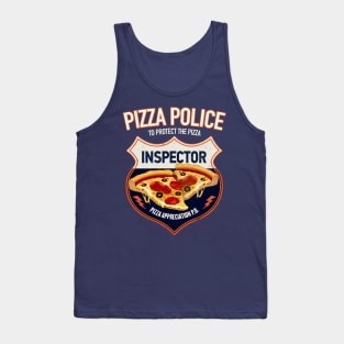 Pizza police Tank Top